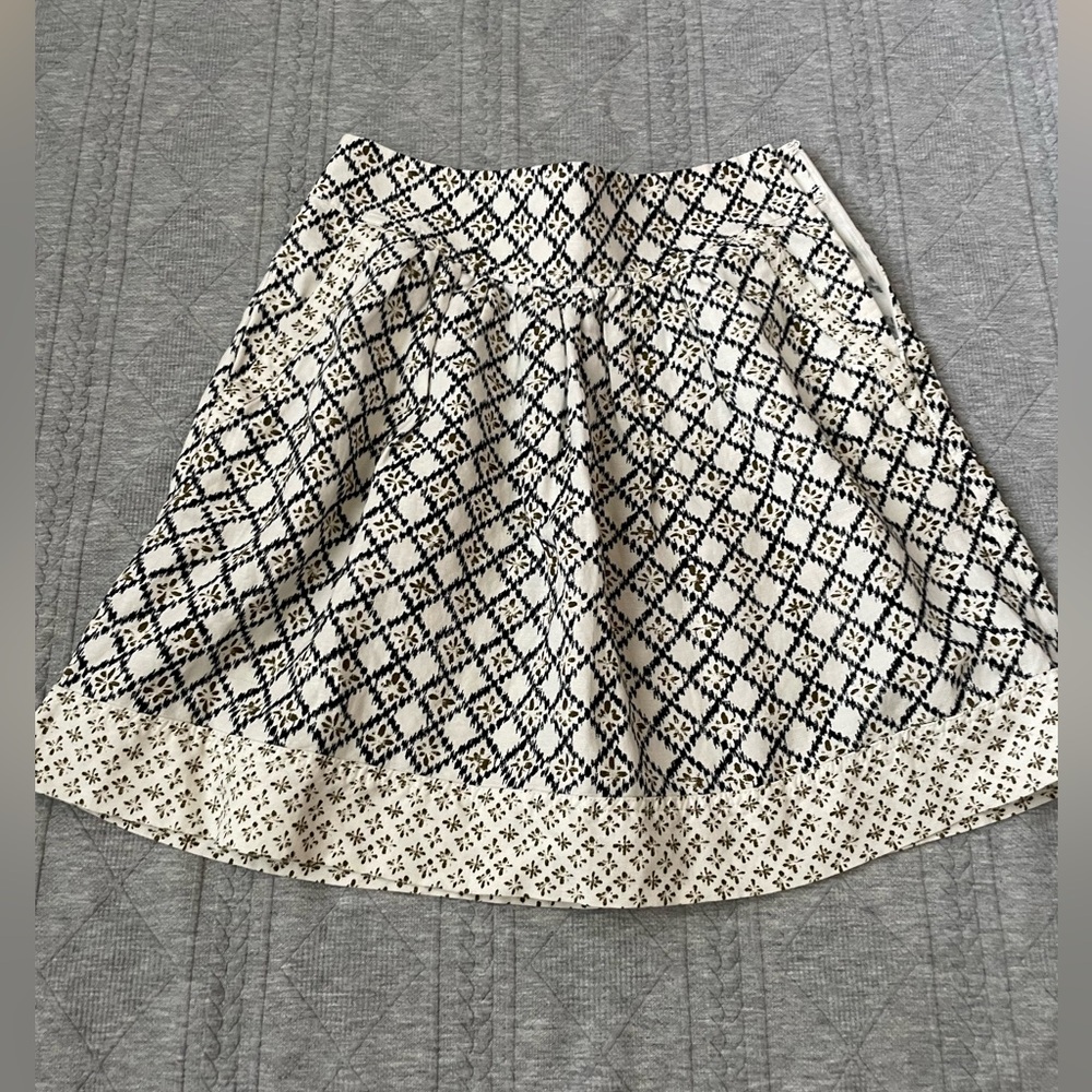 Loft Size 00 - Linen Blend Skirt w/Pockets